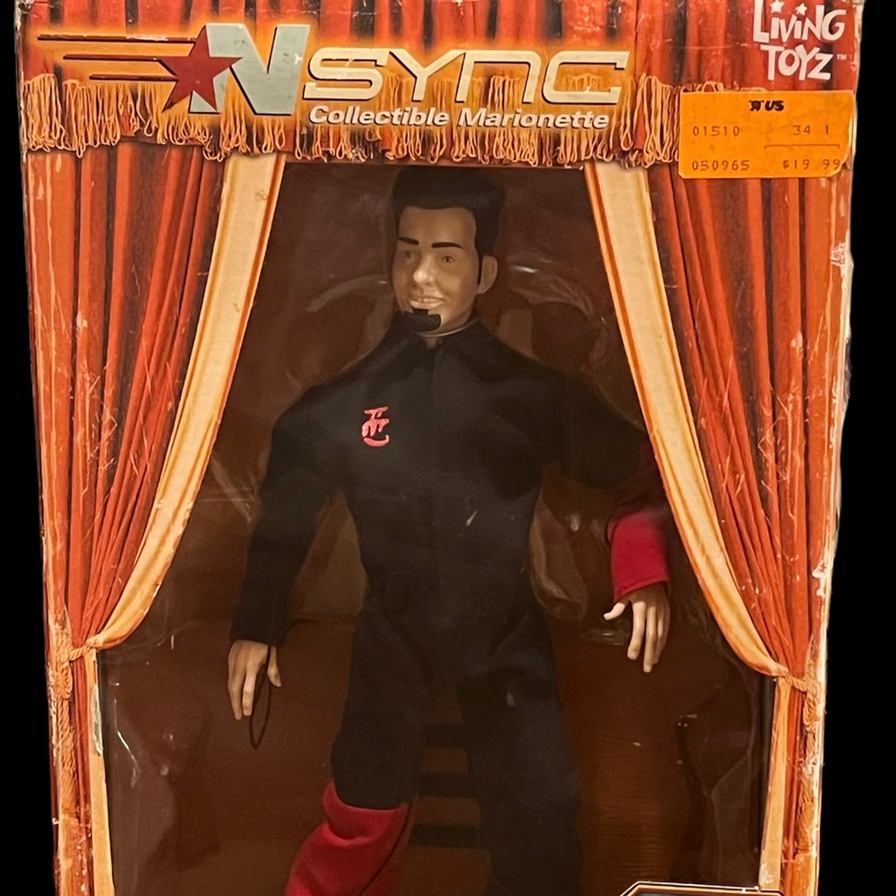 Chris Kirkpatrick NSYNC collectible Marionette
